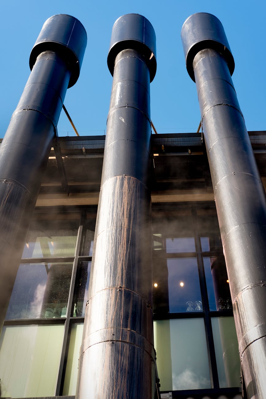 Industrial facility showcasing successful energy efficiency implementation